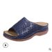 2025 New Short Slope Heel Women's With One Line Carved Hollow Outward Wear Large Size Sandals And Slippers_vogvips.com