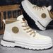 European Warm Series 2025 High-Top Autumn New Men's Canvas Yellow Work Mid-Calf Martin Boots_vogvips.com