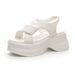 Thick-soled Small Women's Sandals Wear Versatile Muffins To Increase The Height Of Casual Sports Women's Sandals_vogvips.com