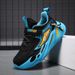 Wholesale Boys' Sports Spring And Autumn Back-To-School Season Running For Older Children Mesh Leather Casual Shoes_vogvips.com
