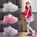 Sneaker 2024 Spring & Fall New Arrival Student Soft Bottom White Children's Shoes Little Girl Breathable Clunky Sneakers_vogvips.com