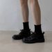 Sheepskin Version Lace-up Women's Shoes Increase Height And Show Thinness Single Shoes Loafers Women_vogvips.com
