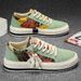 Low-Top Canvas Mens Summer Fashion Trend Platform Sneakers Comfortable Breathable Casual Shoes Zapatos Para Hombres_vogvips.com