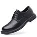 Men's Business Formal High-end Genuine Leather Casual Black British Style Solid Color Height-increasing Wedding Shoes_vogvips.com