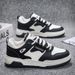 Spring New Lightweight Anti Slip Versatile Trendy Student Casual Thick Sole Board Breathable Men's Shoes_vogvips.com
