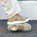 Height-increasing Shoes Men's Casual Board Shoes Little White Shoes Breathable Lace-up Round Head Sports Casual Men's Shoes_vogvips.com