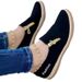 New Spring And Autumn Cross-Border Rope Casual Flat For Women With Side Zipper, Sports Running Couple Shoes,_vogvips.com