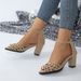 Large Size 2025 Summer New For Women, Simple Hollow Out With Diamonds, Fashionable High-heeled Sandals_vogvips.com
