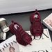 European Style Chunky Sneakers For Women, Full Of Rhinestones, New Spring/autumn 2025 Style, Thick Soled, Sporty, Casual, Trendy, And Versatile._vogvips.com