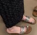 Unique Design Slip-On Toe For Women Summer 2025 New Style To Match Skirts Beach Flat Roman Sandals_vogvips.com