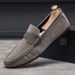 Spring And Summer New Bean For Breathable Lightweight Cloth Trendy Feet Covering Driving Soft Sole Men's Shoes_vogvips.com