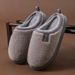 Thick-Soled Plush Autumn Warm Couple High-End Comfortable Home Cotton Slippers Women Winter Outdoor Men_vogvips.com
