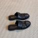 Sheepskin Version! Black Closed-toe Mules For Women, Vintage Style Soft Leather Slip-on Mules, Low-heeled Roman Shoes_vogvips.com