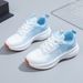Women's Mesh Sports Shoes Breathable Soft Sole Shock Absorbing Summer Running Casual Dad Style Trendy White_vogvips.com