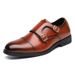 Men's Shoes Casual Leather Shoes Men's Business Gentleman Men's Leather Shoes Formal Men's Monk Shoes_vogvips.com