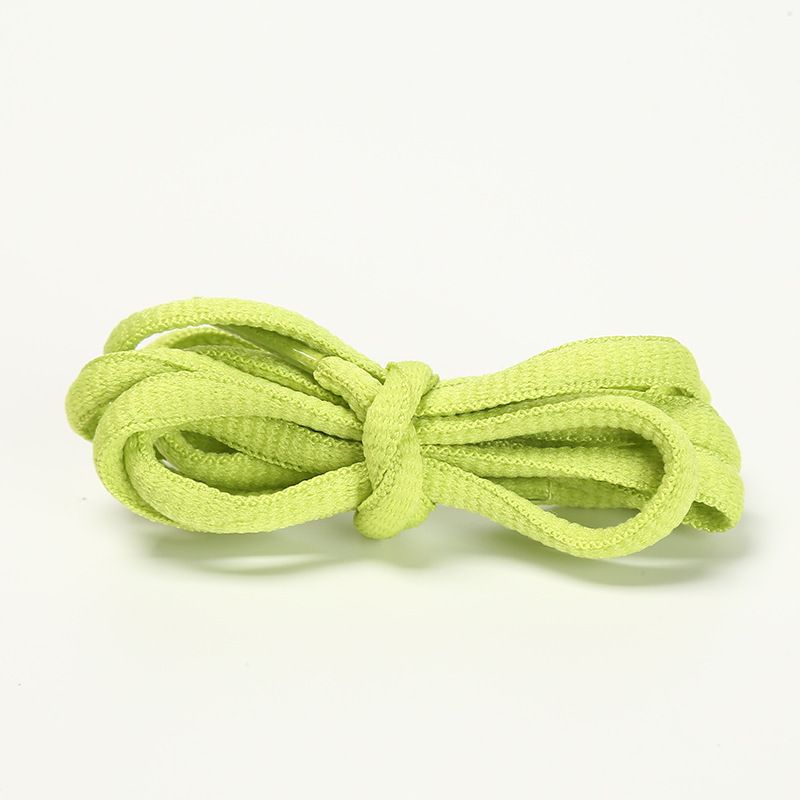 Shoe Accessories semicircular colorful polyester shoelace elastic band suitable for board shoes, casual shoes, sports shoes pants waist rope_vogvips.com
