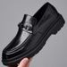 Suitable For All Seasons Autumn New Business Casual Sole Soft Leather Loafers Trendy Men's Fashion Driving Shoes_vogvips.com