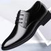 Cost performance Dress 2024 Summer Social Fashion Elegant Formal Wedding Shoes Men's Set Office Oxford Shoe Men_vogvips.com