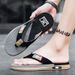 Summer Trendy Men's Flip Flops AIZOMR Breathable Woven Upper Thick Soft Sole Anti-slip Durable Outdoor Casual Shoes_vogvips.com