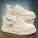 Men's Shoes Spring New Niche Versatile Thick-soled Heightening Casual Board Shoes Youth Non-slip Sports White Shoes_vogvips.com
