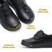 FitVille Leather Women's Diabetic Extra Wide Slip-On Walking Shoes For Womens Swollen Feet With Arch Support_vogvips.com