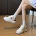 Little White Shoes Female And Female Students Leisure Sports Versatile Board Shoes Street Shooting_vogvips.com