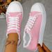 2026 New Women's Large Flat Graffiti Canvas Shoes European And American Ethnic Style Lazy Canvas Shoes Lightweight And Durable Board Shoes_vogvips.com