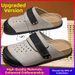Summer Driving Shoes Slip On Beach Shoes Plus Size Half Length Couple's Closed Toe Slippers_vogvips.com