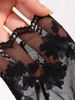 Breathable Elastic Women's Lace Transparent Invisible Summer Thin Non-slip Leaves Short Ankle Socks_vogvips.com