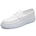 Men's Casual Lightweight Breathable Sneakers Men's Versatile Trendy Slip On White Shoes_vogvips.com