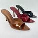 New Patent Leather Pointed-toe High-heeled Sandals For Women, Summer Open-toe Stiletto Mules, Fashionable Commuting And_vogvips.com