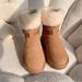 Winter New Thick-Soled Height-Increasing Riding Boots With Belt Buckle, Wool Fur Integrated Snow Boots, Fleece-Lined And_vogvips.com