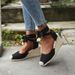European And American Vacation Beach Straw Wedge 2025 Summer New French Ankle Strap Thick-Soled Women's Sandals_vogvips.com