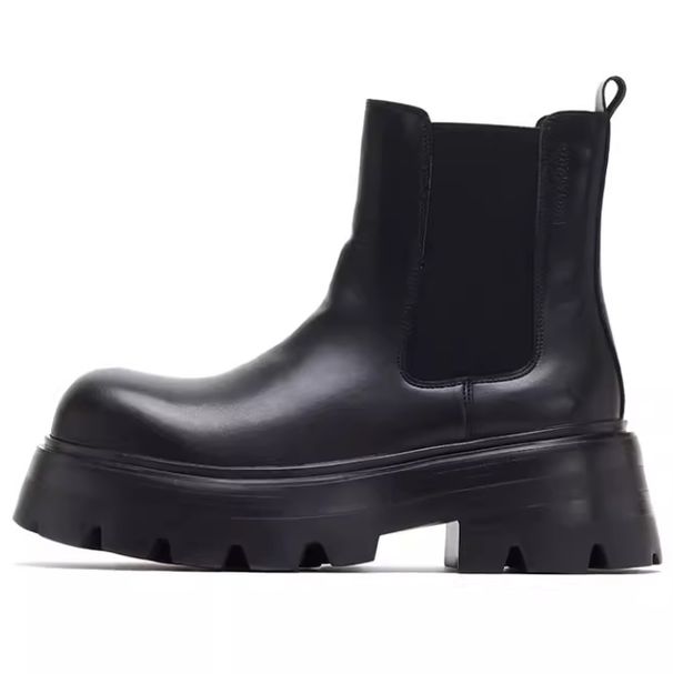 high-top Multifunctional Chimney Boots Locomotive Work Shoes 2025 Fall And Winter New_vogvips.com