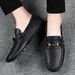 Men's Round Head Casual Foot Cover Rubber Soft Sole Anti-skid Work Manual Stitching Shallow Mouth Men's Shoes_vogvips.com
