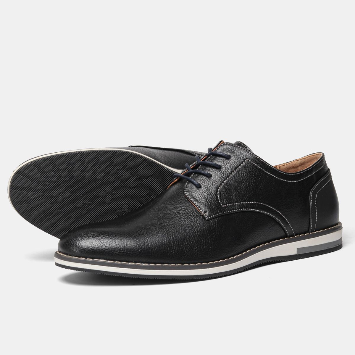 7-13 Men Casual Shoes Fashion Comfortable 2024 Brand Leather Loafer Men_vogvips.com