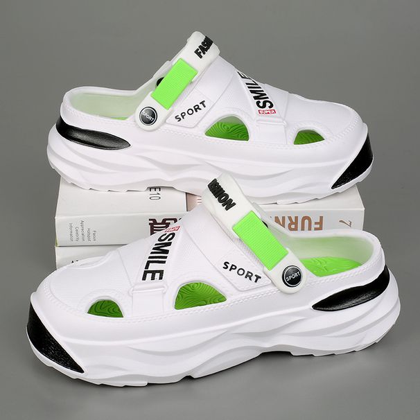 Men’s Shoes Men's Sandals Men's Thick Bottom Non Slip Dual Purpose Sandals For Outdoor Wear Nanmo Outdoor Large Size Daddy Hole Shoes_vogvips.com