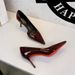 9268-A European American Style Pointed-toe High-heeled Shoes For Women, Patent Leather, Red Sole, Sexy And Elegant,_vogvips.com