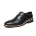 British Style Pointed Toe Business Leather Fashion Casual Black Large Size Formal Handsome Office Men's Shoes_vogvips.com