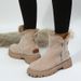 Snow 2024 Winter New Plush Lined Warm Cotton Shoes Plus Size Women's Boots_vogvips.com