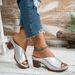 flip-flops, Plus-size Casual Wedge Women's Sandals, Flip-flops_vogvips.com