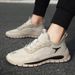 Breathable Sports Comfortable Hiking, Mesh Student Running Shoes, Fashionable And Simple Plus Size Men's Shoes_vogvips.com