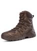Men High-top Boots Outdoor Anti-slip Lace-up Combat Boots Men Comfortable Breathable Wear-resistant Thick-soled Hiking Shoes Men_vogvips.com