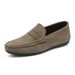 Men’s Shoes Men's Loafers Spring New Lazy Soft Sole Slip On Shoes Men's Casual Leather Shoes_vogvips.com