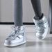 Women's Shoes Waterproof And Non Slip Space Boots , New Style, Short, Thickened, Warm Snow Boots._vogvips.com