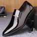 TerraStride Summer Pointed Toe Slip-On For Men Business Formal Shiny Leather Casual Breathable Wedding Groom Shoes Best Man 454647_vogvips.com
