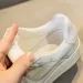 design Premium Shoes 2026 New Women's Genuine Leather Thick Sole Sneakers, Distressed Lace-Up White Board Shoes Free_vogvips.com