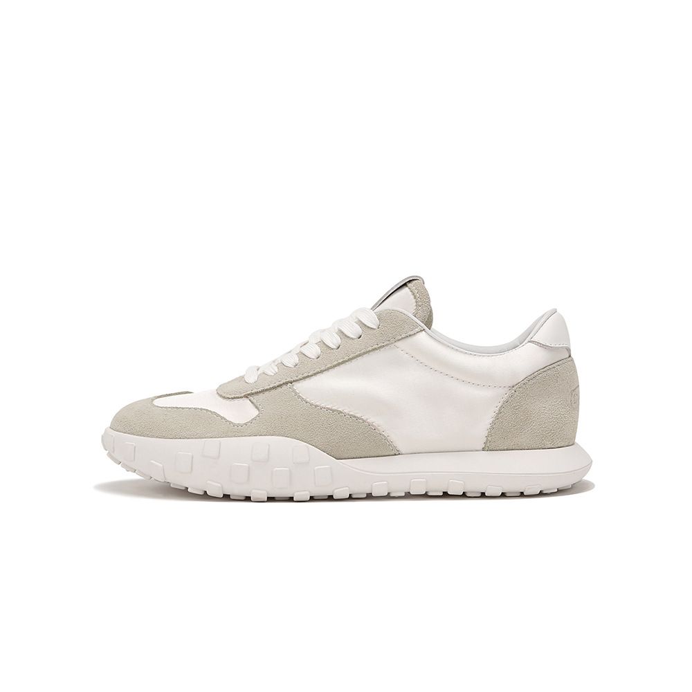 Grape Mom Same Style Travel Notes Imported Calfskin Silk Satin Casual German Training Women S Forrest Gump Shoes_vogvips.com