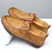 Suitable For All Seasons Spring Breathable New Casual Soft Sole Leather Shoes Men's Slip-On_vogvips.com