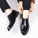 Men's Business Formal Shoes Men's Moccasin Breathable British Style A Footstool Soft Leather Soft Bottom Casual Men's Shoes_vogvips.com